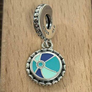 Pandora Panama City Beach Charm Travel Pendant, S925 Silver Bracelets